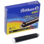 Naboje Pelikan krótkie 6szt czarne - 3